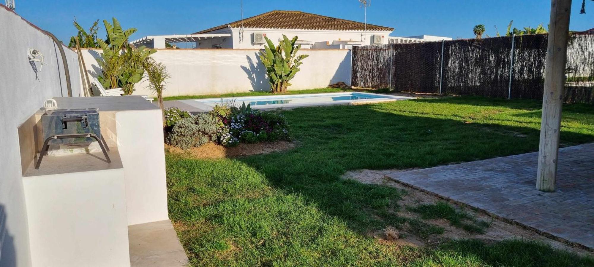 Las Casitas De La Barrosa Con Jardin Y Piscina Chiclana de la Frontera Rom bilde