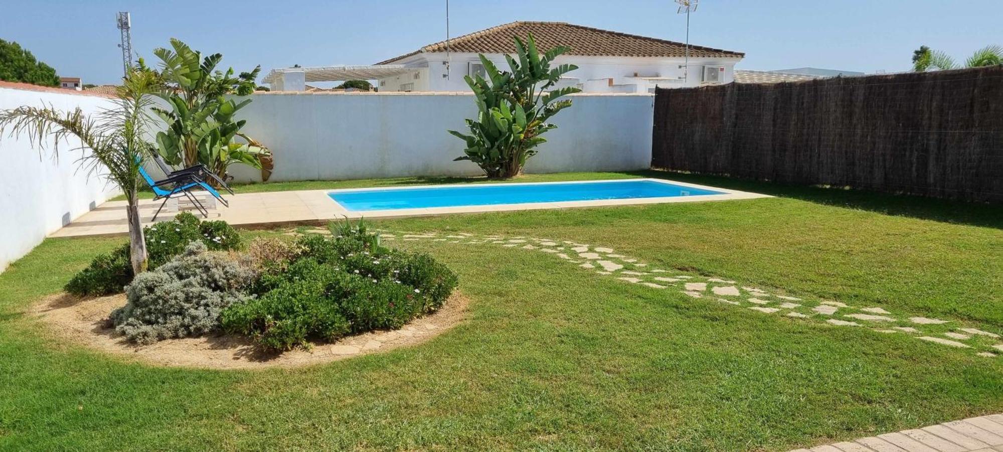 Las Casitas De La Barrosa Con Jardin Y Piscina Chiclana de la Frontera Rom bilde